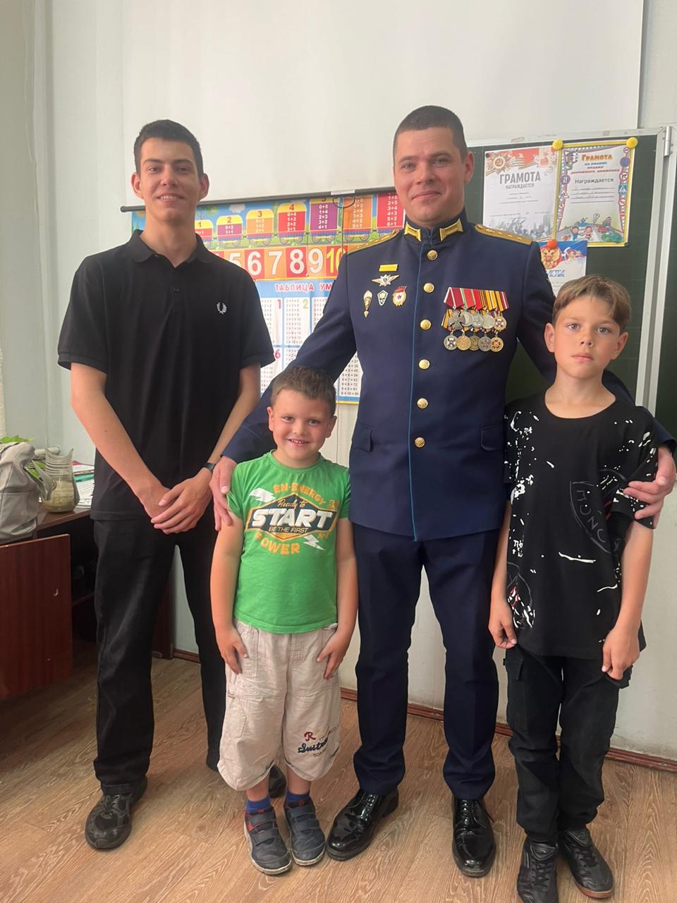 Встреча с участником СВО.
