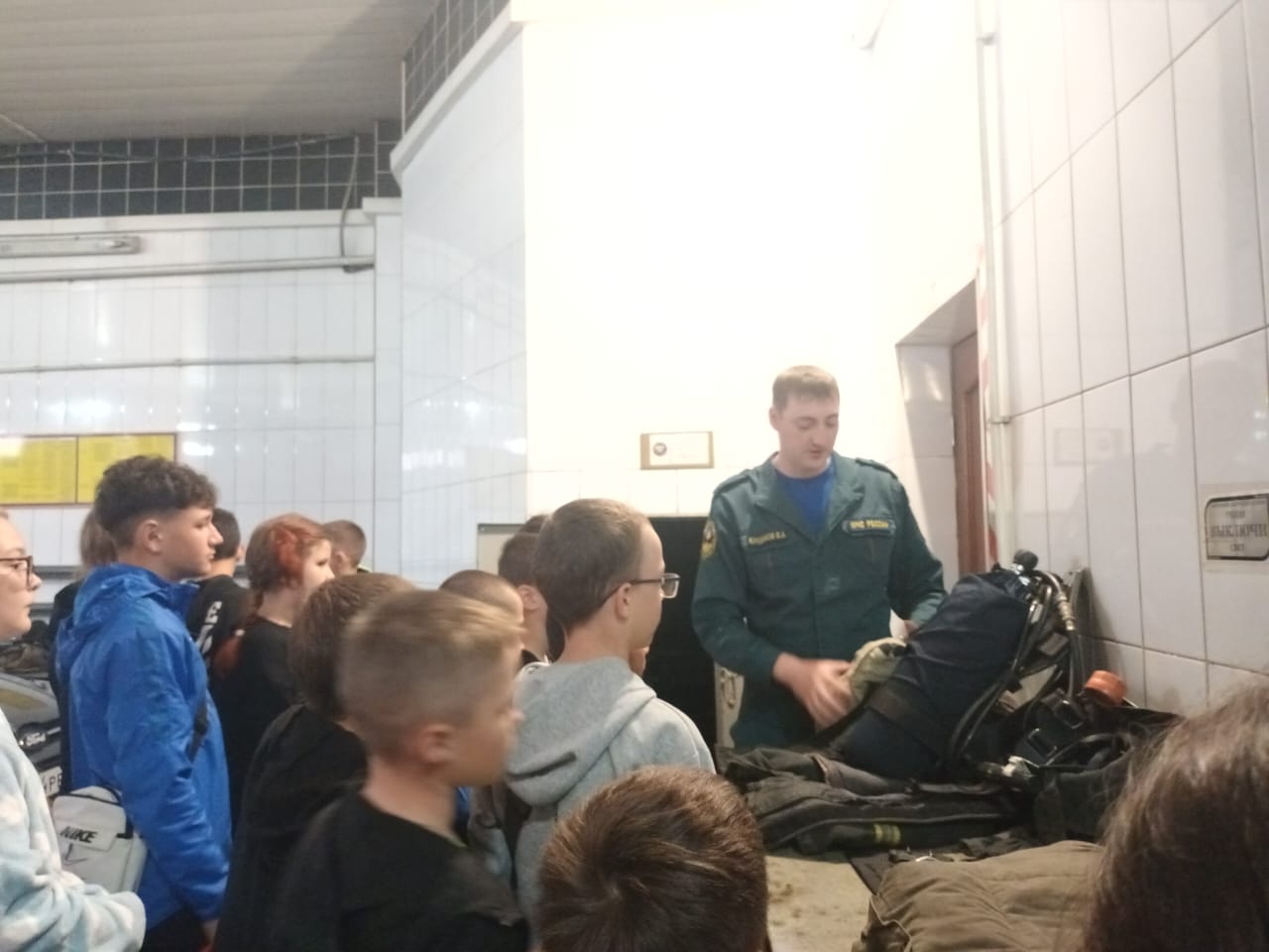 В пришкольном лагере &amp;quot;Сюрприз&amp;quot; - День спасателя.